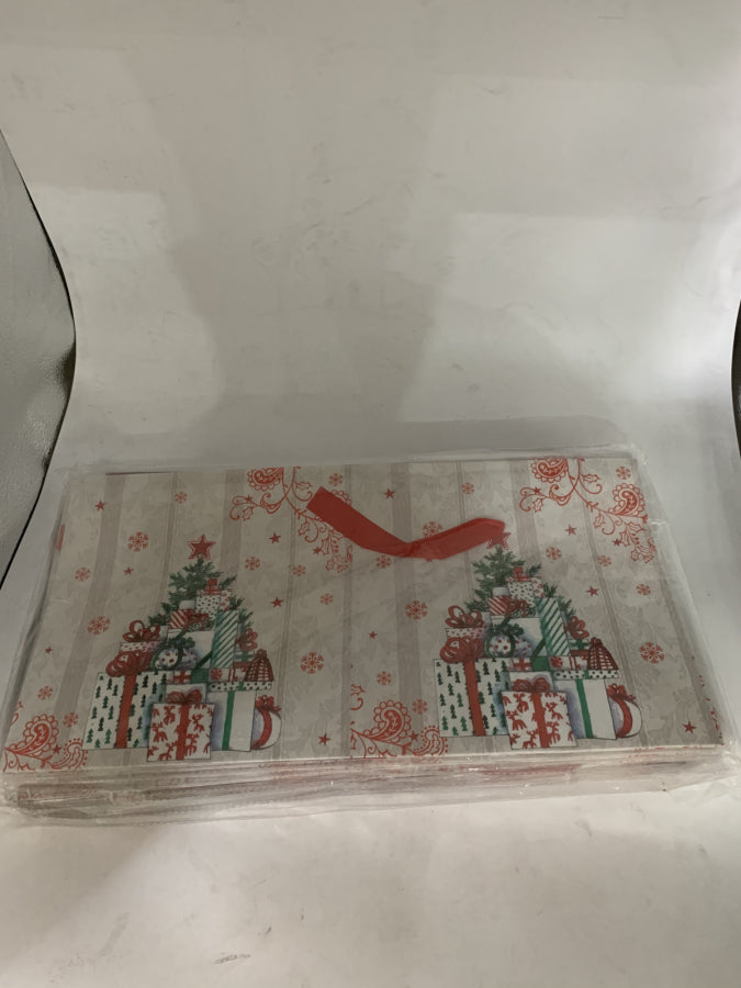 Caja de regalo navideña 22×22×22 cm