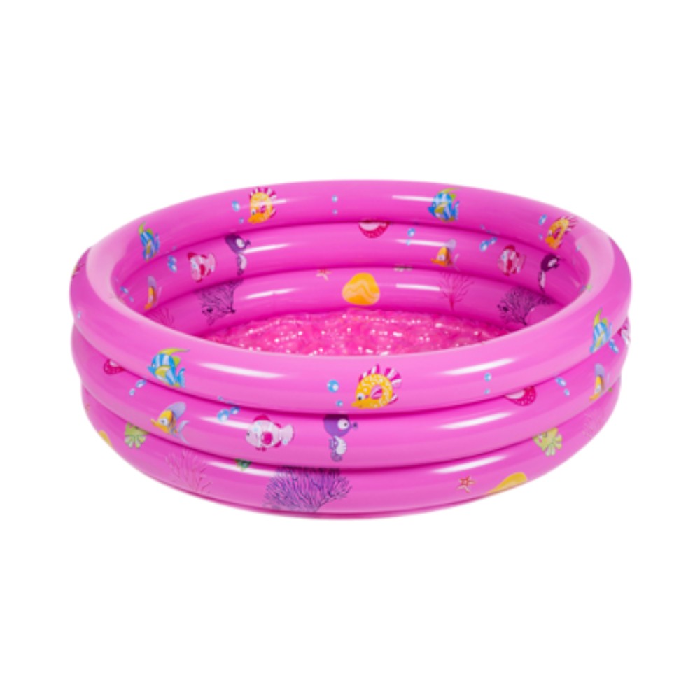 Piscina Inflable Infantil Qiaoxiang 90 cm - Color Rosa