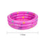Piscina Inflable Infantil 110 cm Fondo Plano - Color Rosa