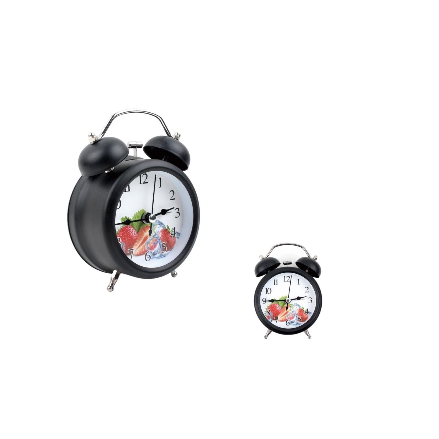 Reloj Despertador De Martillo Campana Decoracion Frutas