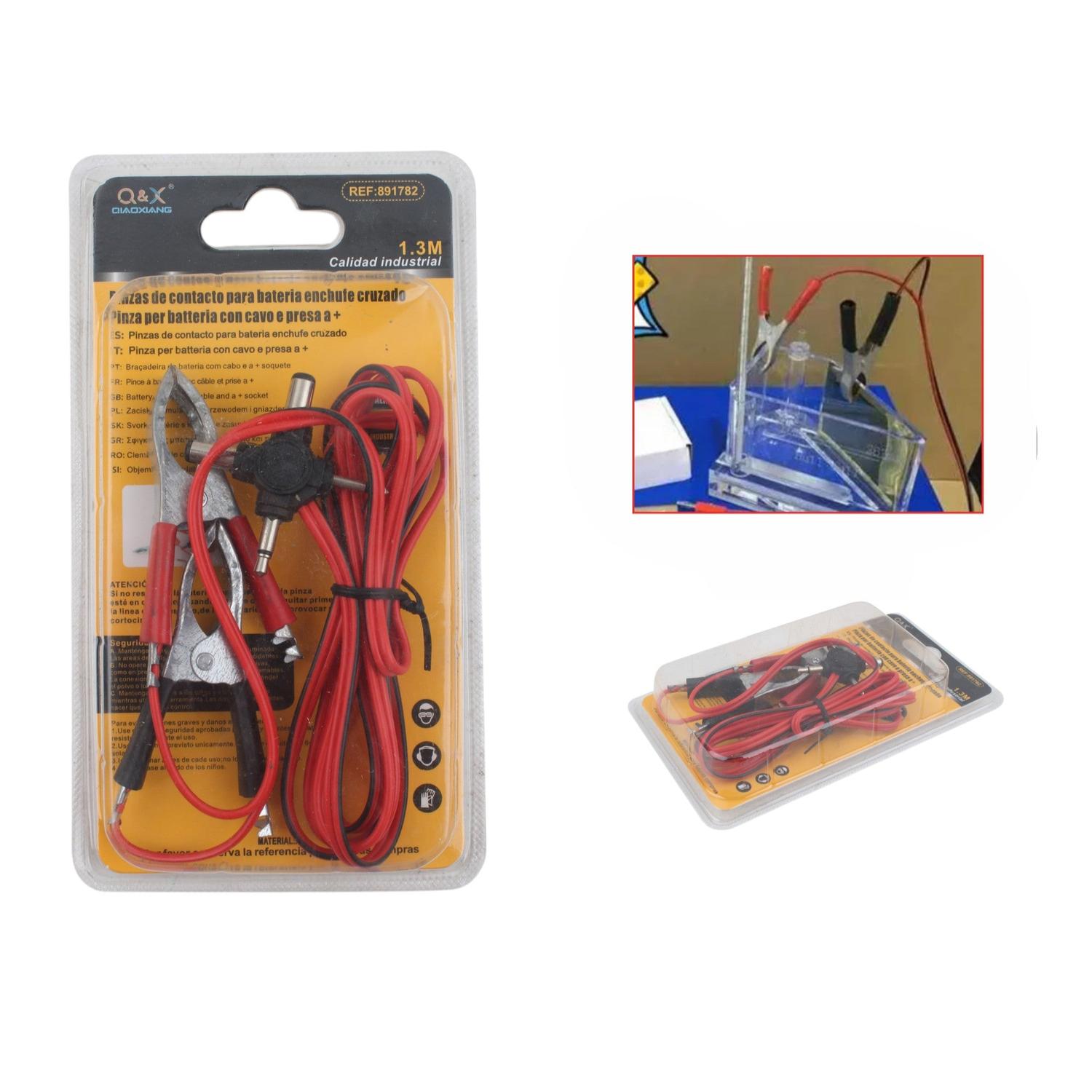 Pinzas De Batería Con Terminal Tipo Cruz