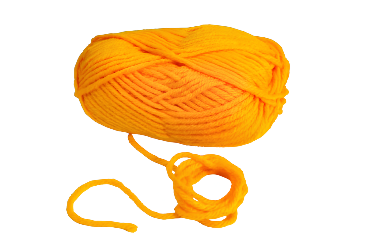 Hilo De Lana Naranjo Q4