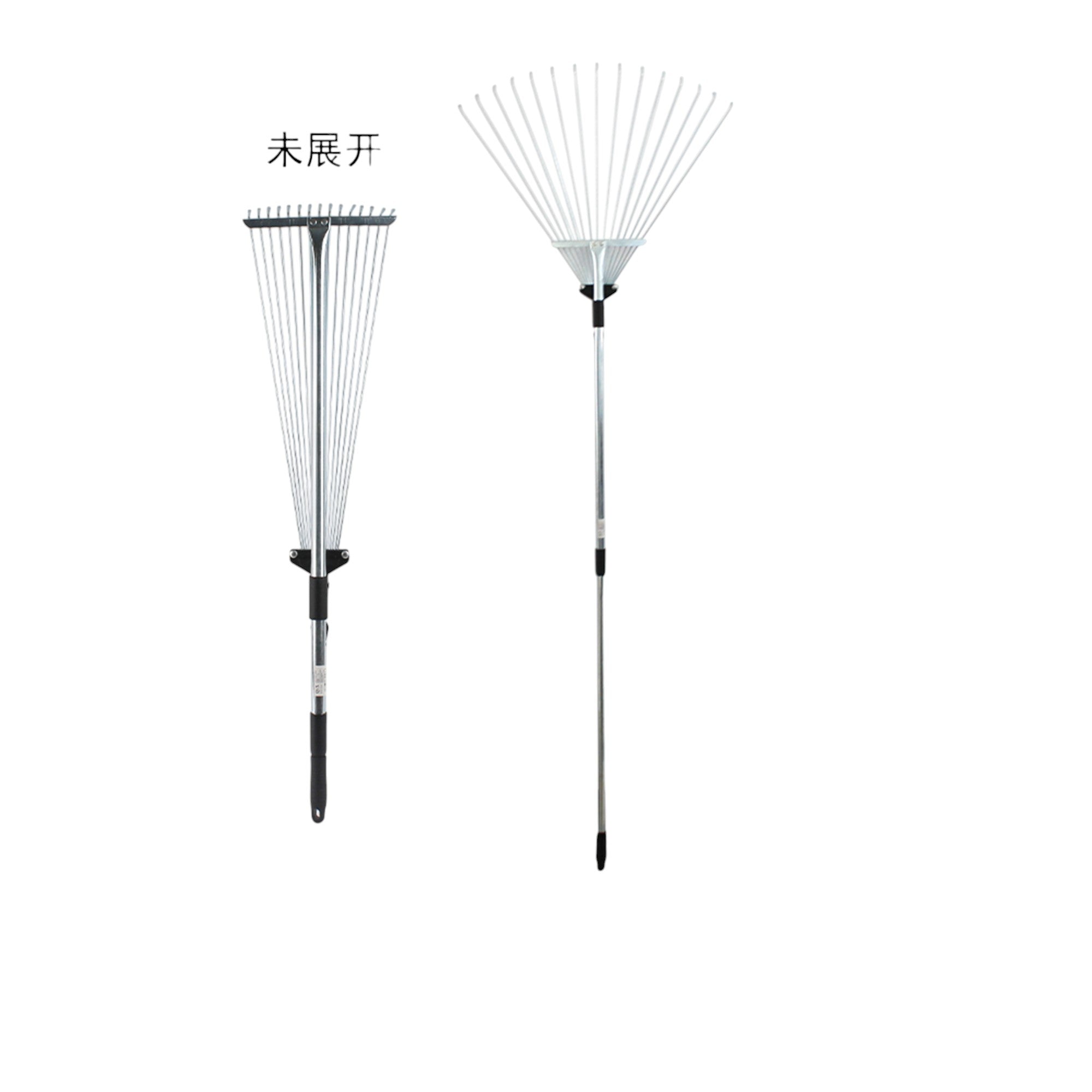 Rastrillo extensible con mango telescópico XL196