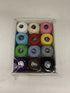 Pack x 6 Ovillo hilo algodon 10g 12pc
