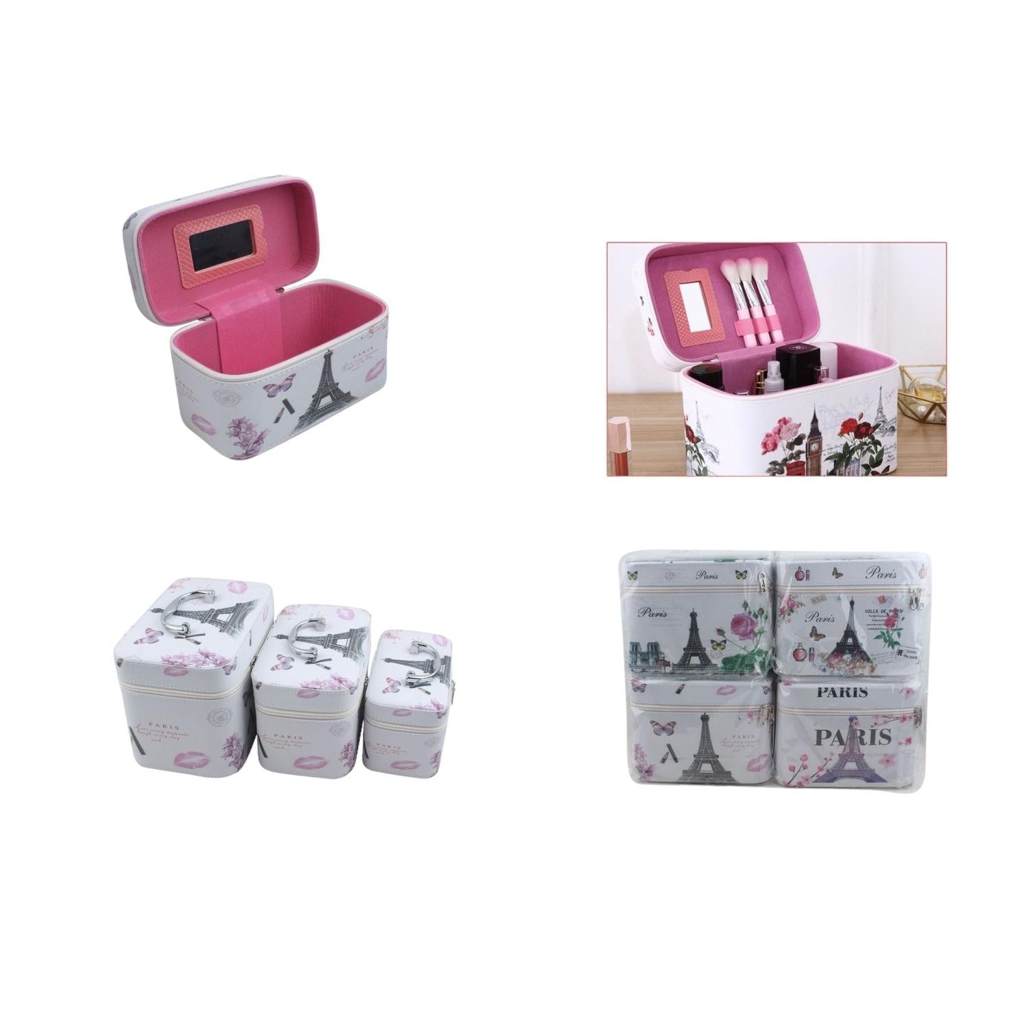 Estuche Para Articulos De Maquillaje Rectangular