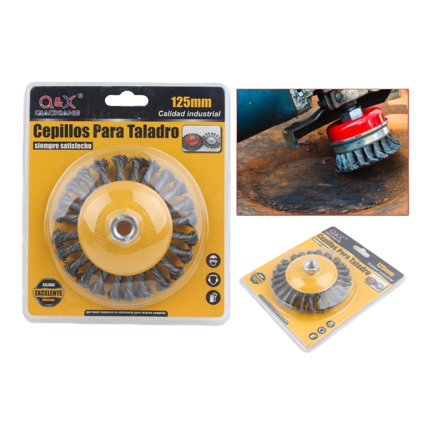 1 Cepillo De Disco De Alambre De 125 Mm.