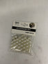Pack x 6 Perlas PVC perla 10MM x 35PCS con accesorios hilo bolsa