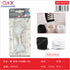 Pack x 12 Cordon zapato plano blanco/negro 120CM 6+6 paquete mediano