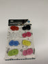 Pack x 6 Boton 8 compartimentos 8 colores 2.0CM*32PCS
