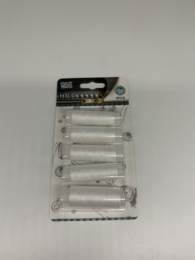 Pack x 6 Hilo blanco/negro 5PCS