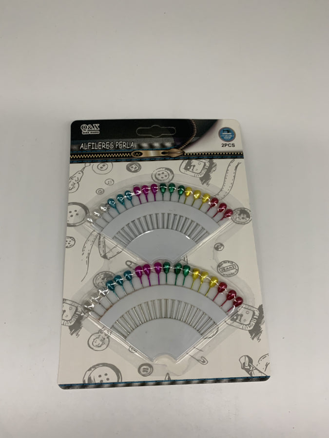 Pack x 6 Alfiler abanico pera colores 2PCS