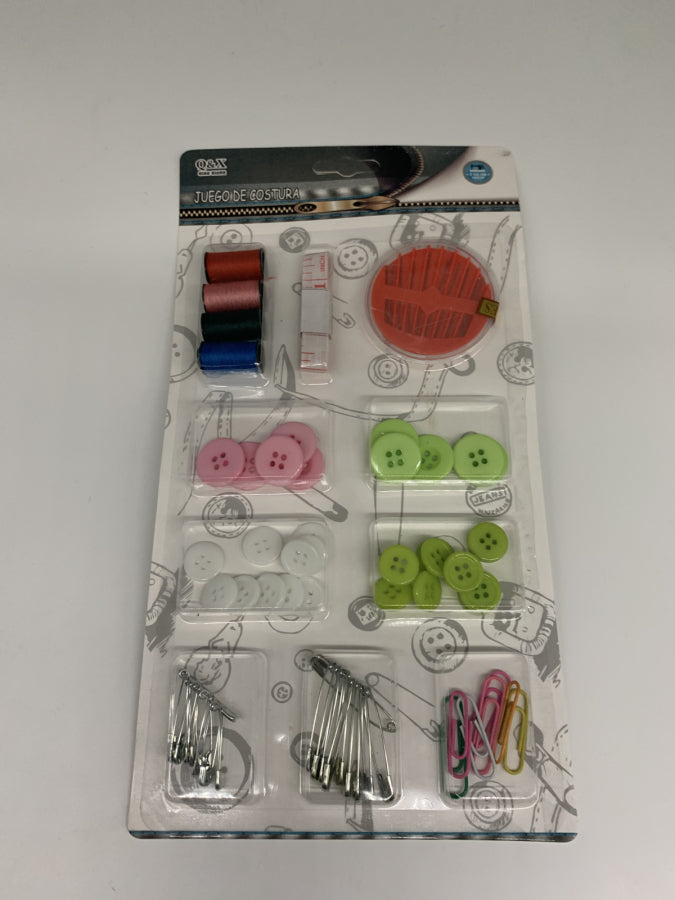 Pack x 6 Set aguja hilo 12