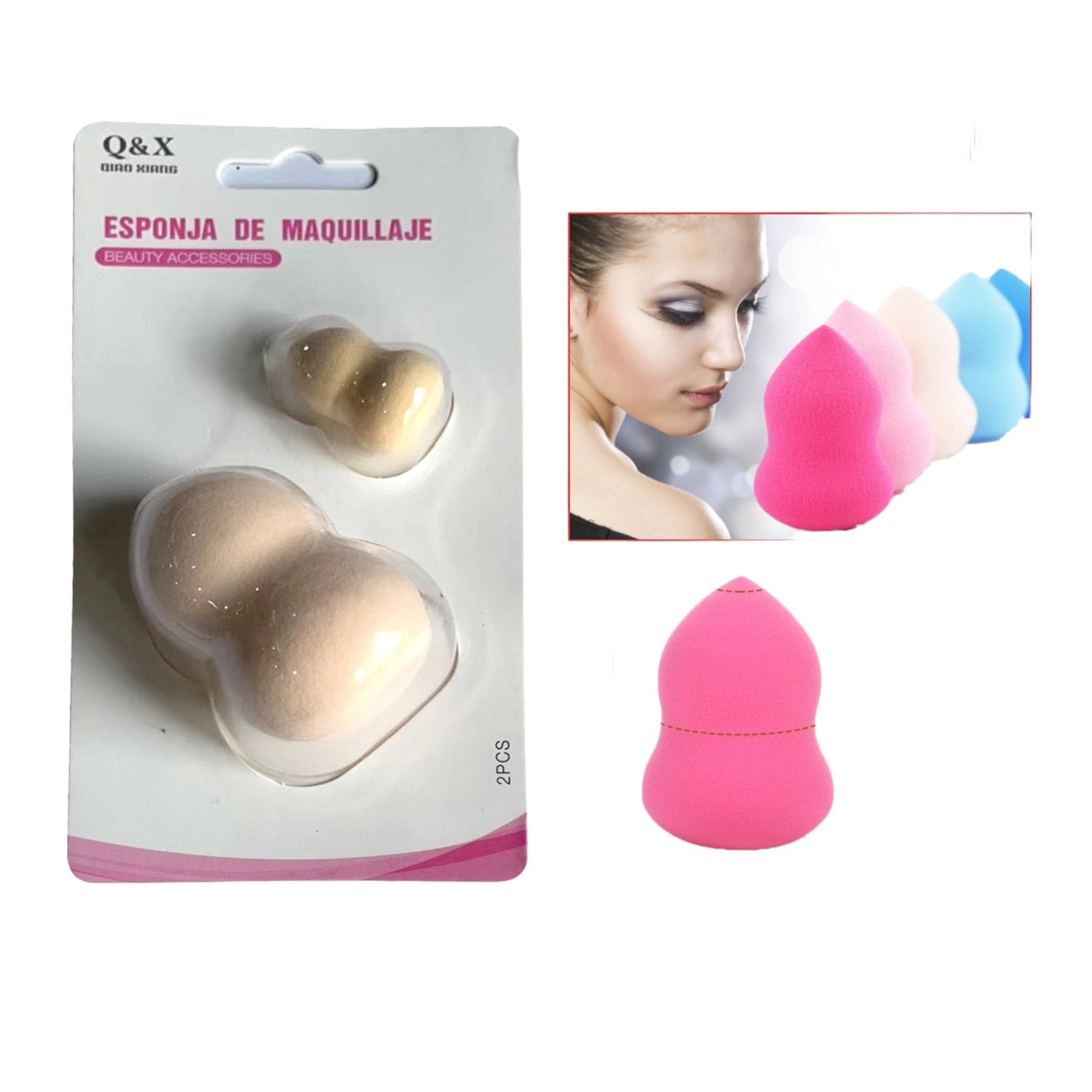 Esponjas De Maquillaje - Q&X