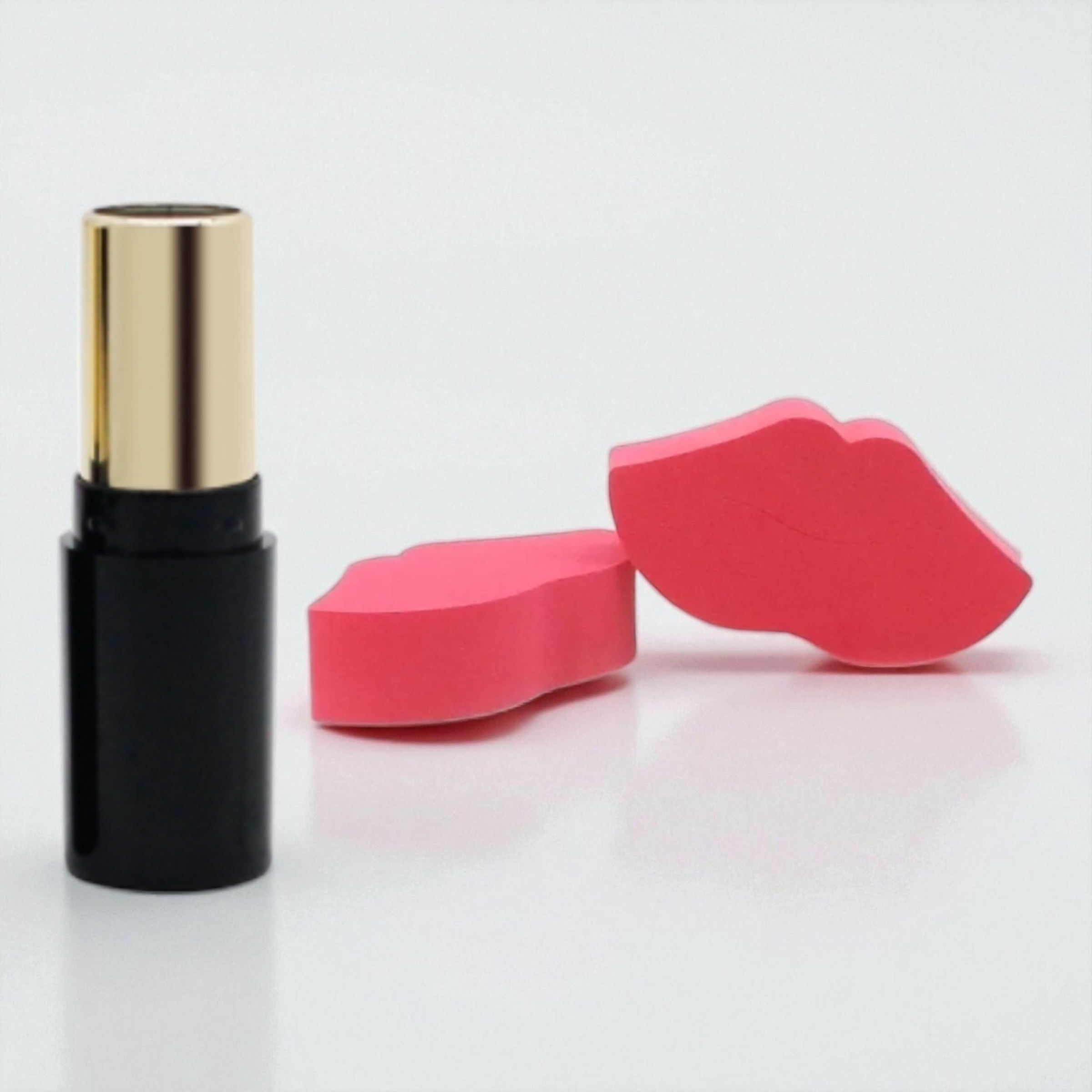 FORMA DE LABIOS PARA MAQUILLAR