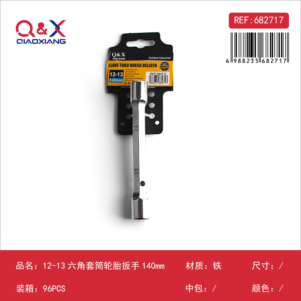 Llave tubo ruedas 12–13 mm 140 mm