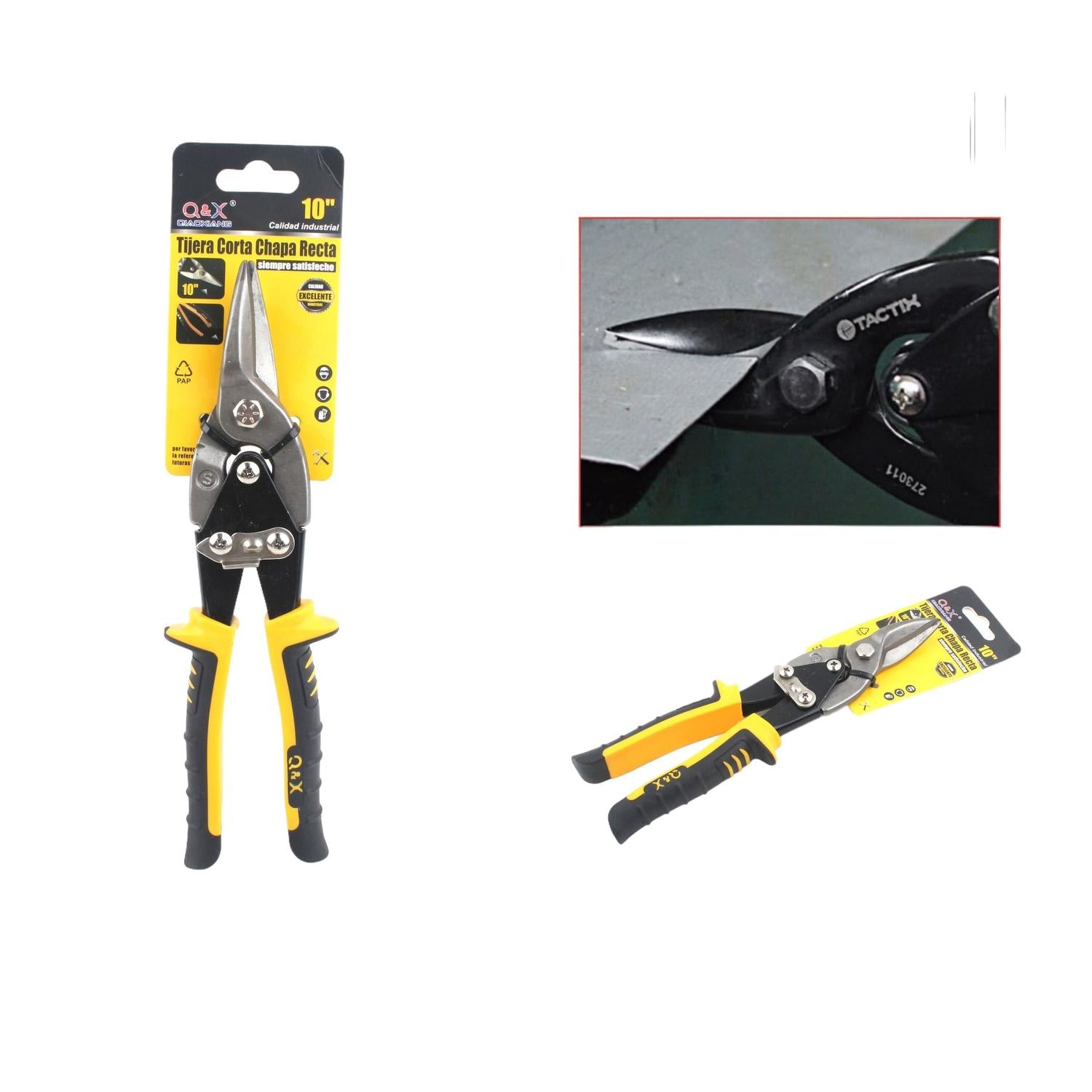 Tijeras De Aviaci¨®n Pulidas De 10 Pulgadas (Medianas)