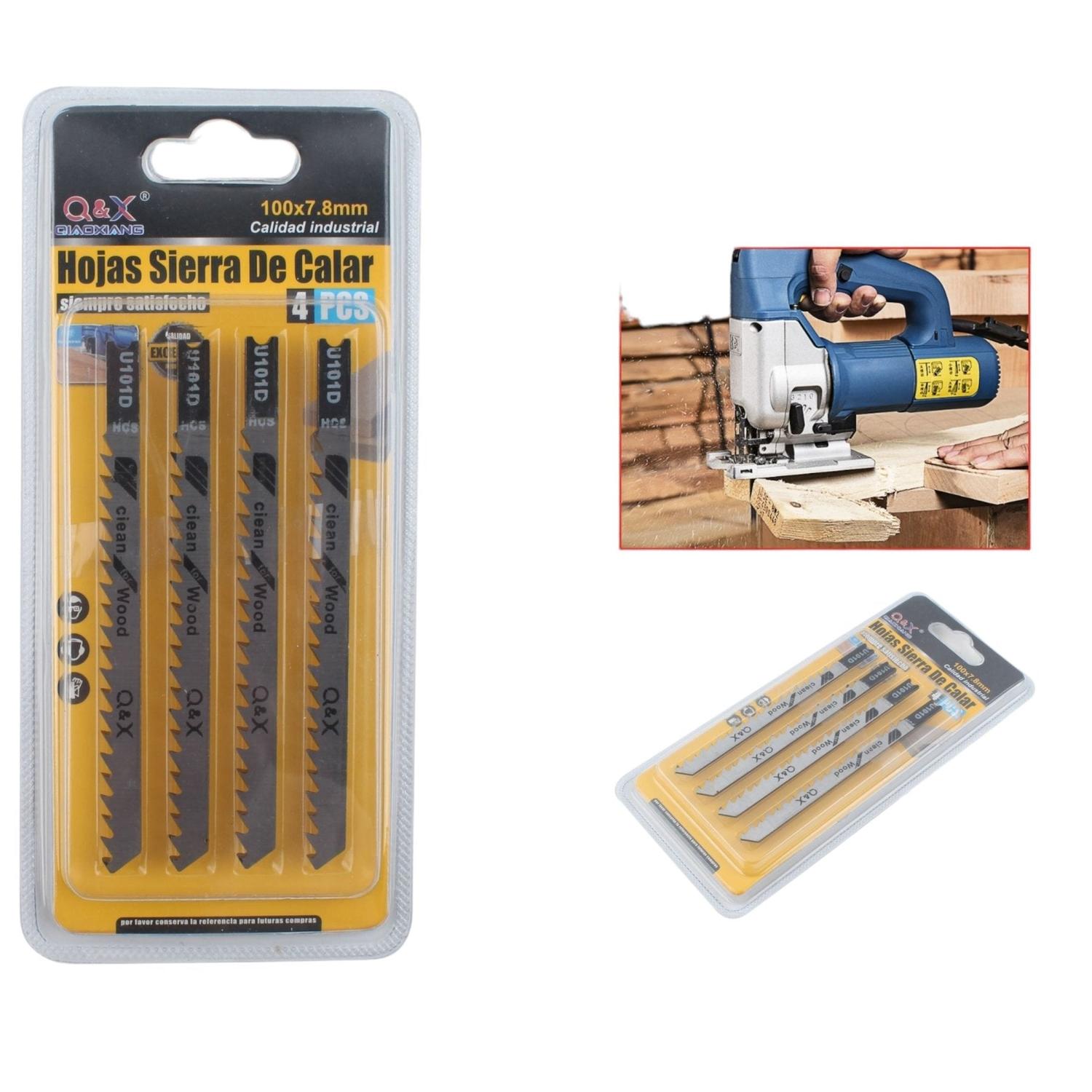 Hojas Sierra De Calar 4 Pcs 100X7,8Mm U101D