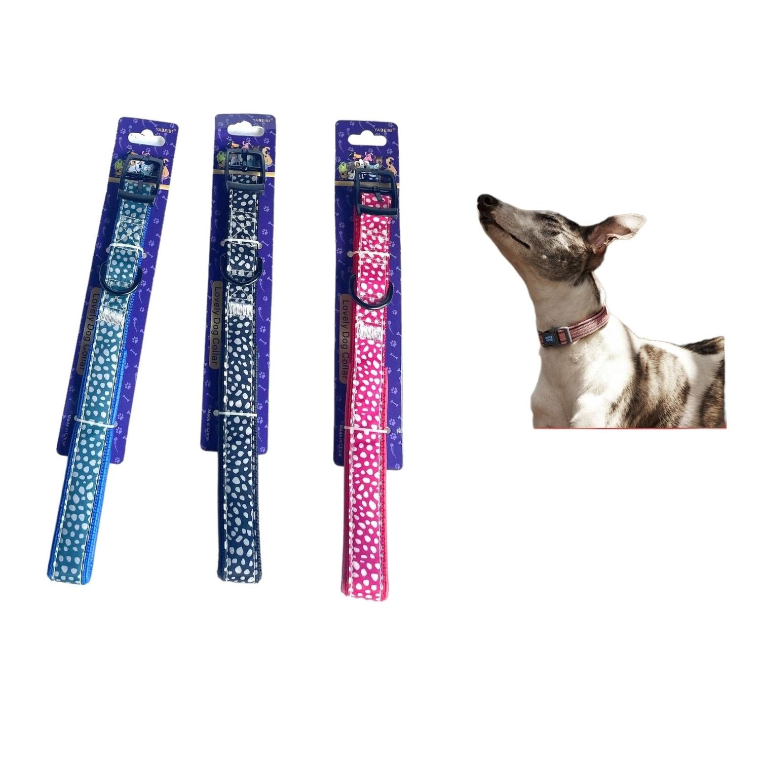 Collar Con Hebilla De Aleaci¨®n De Puntos Blancos Y Negros 2.5