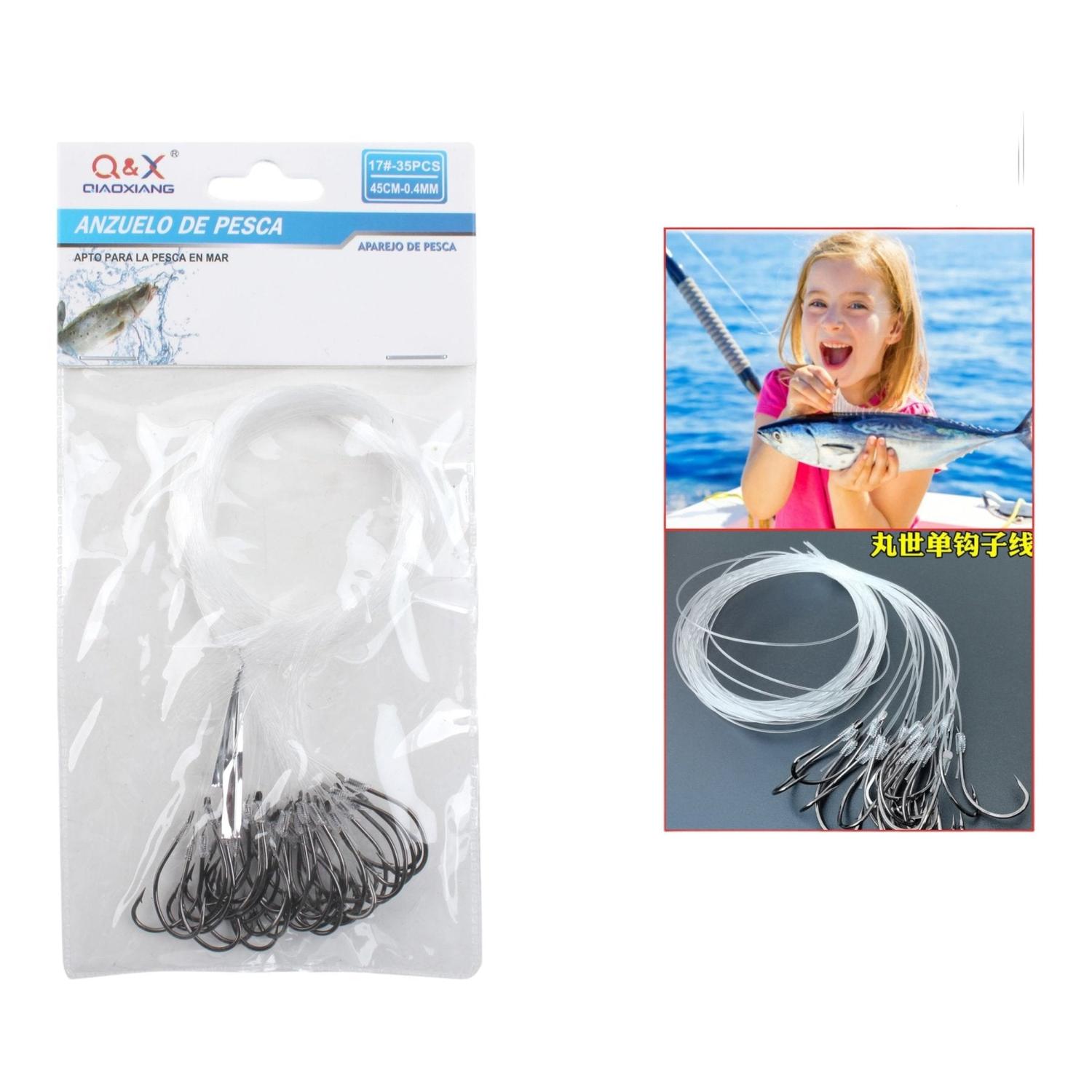 Con Hilo Gancho Maruse 17#-35 Gancho, 45Cm-0.4Mm