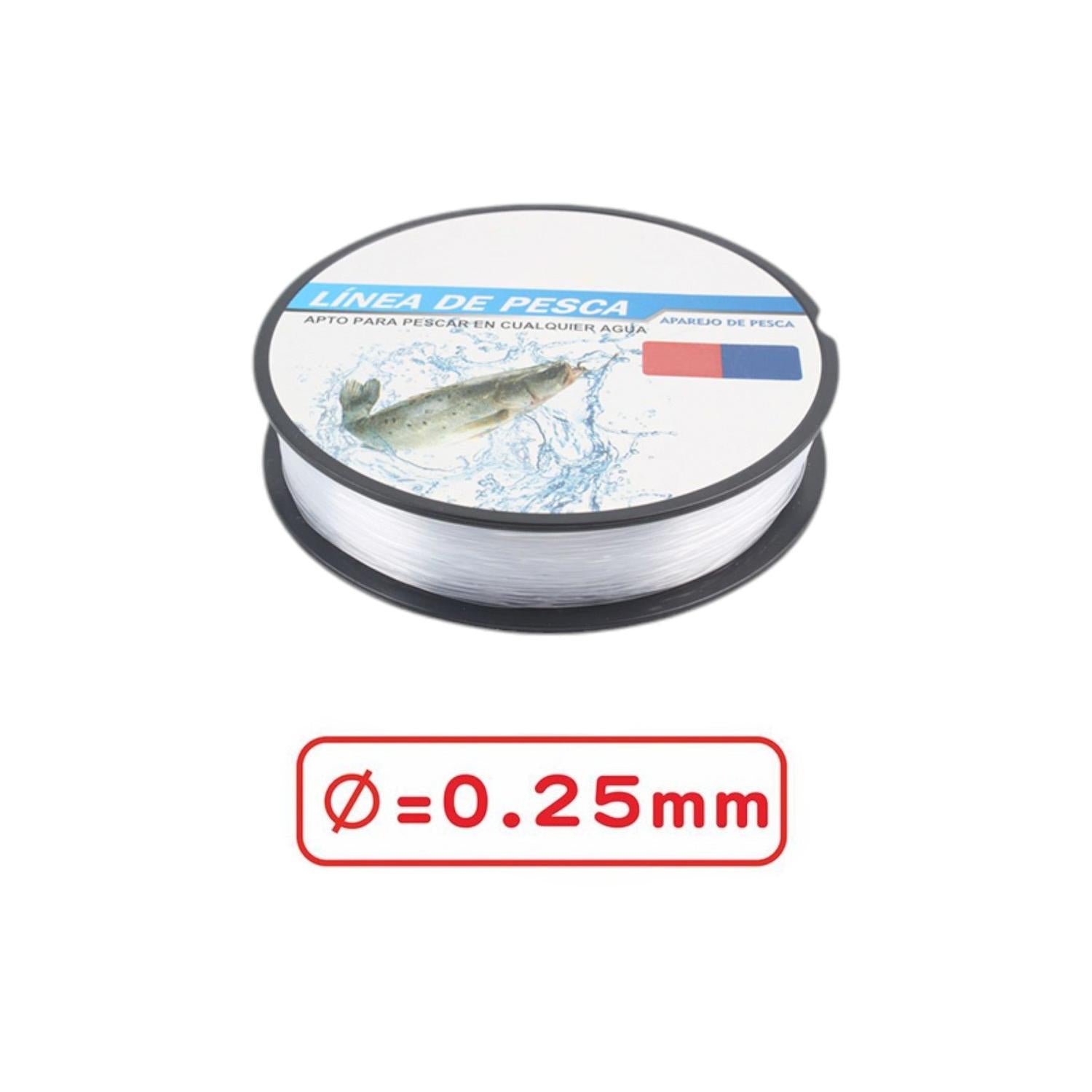 Línea De Pesca De 300 Metros 0,25 Mm