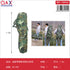 Bolso camuflado con alambre, doble capa, gran capacidad, 150 cm