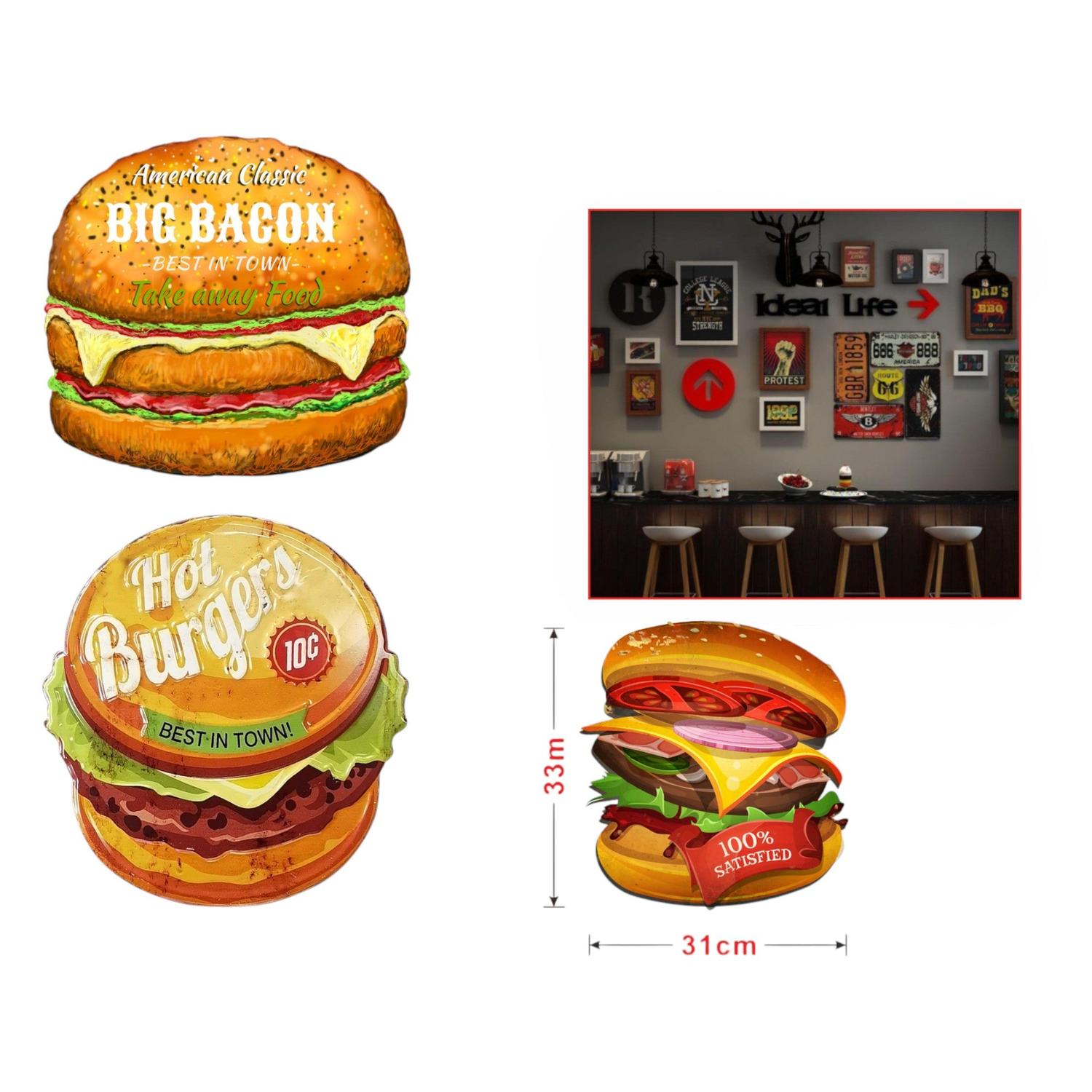 Cuadro de hojalata con diseño único (combinación de modelos 285, 286, 287)