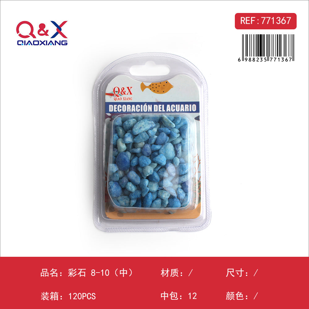 Piedra decorativa mixta mediana 8–10 mm