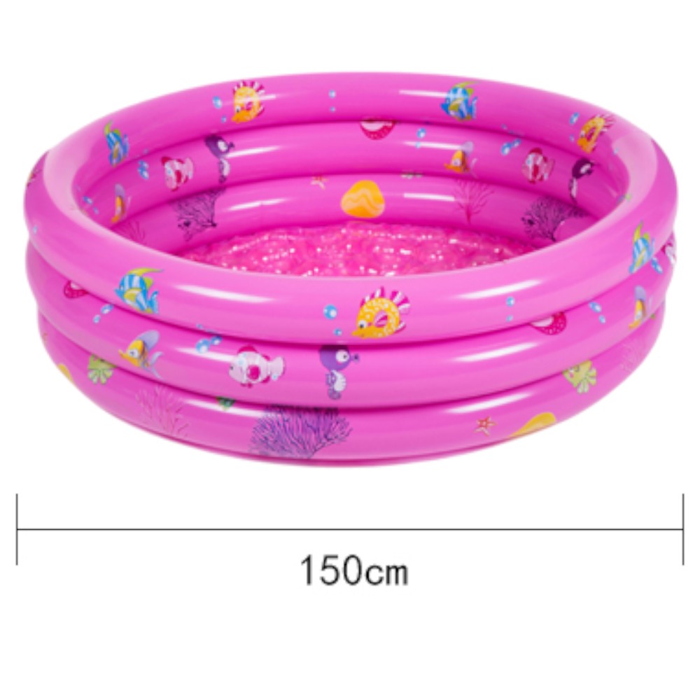 Piscina Inflable Infantil 150 cm - Color Rosa
