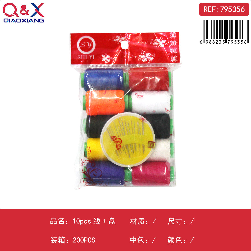 Pack x 20 10pcs Hilo + carrete