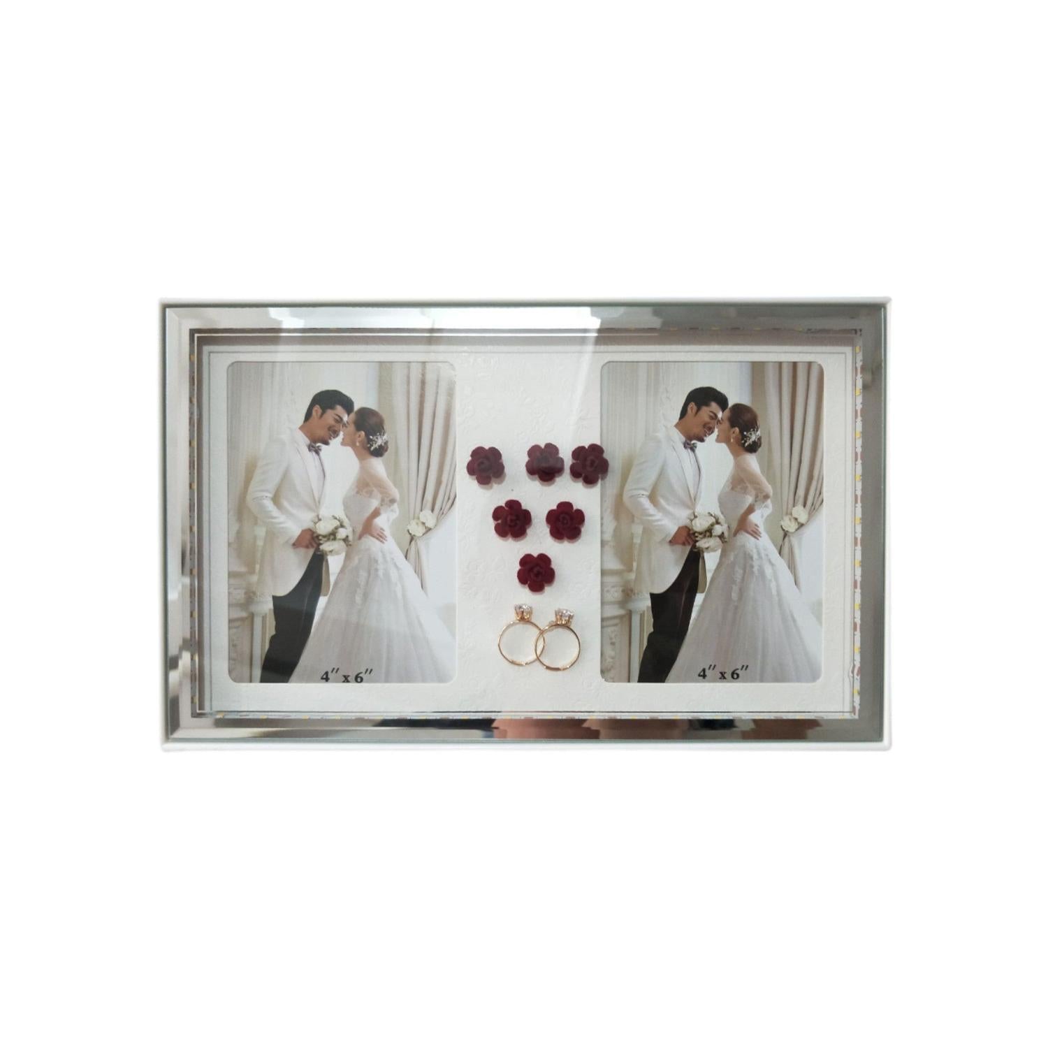 Marco de fotos horizontal 17.5*28.5CM (luz monocromática con conector USB)