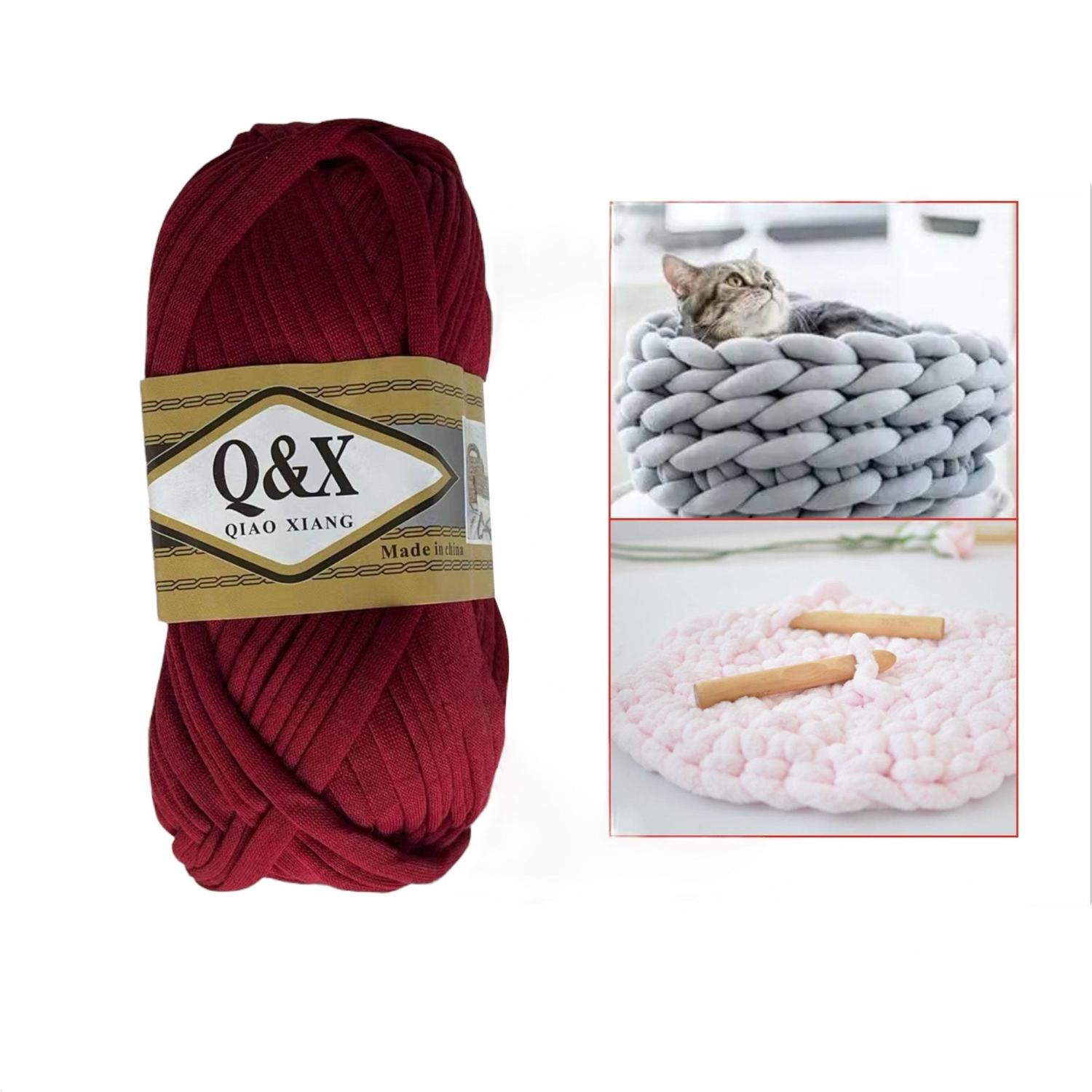 Hilo De Lana Rojo Oscuro B57