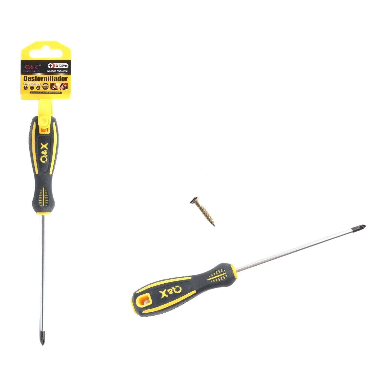 Nuevo Destornillador Mango Cuadrado (Cruz 5*125) Imantado