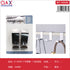 Gancho de acero inoxidable para puerta modelo S-10420-T