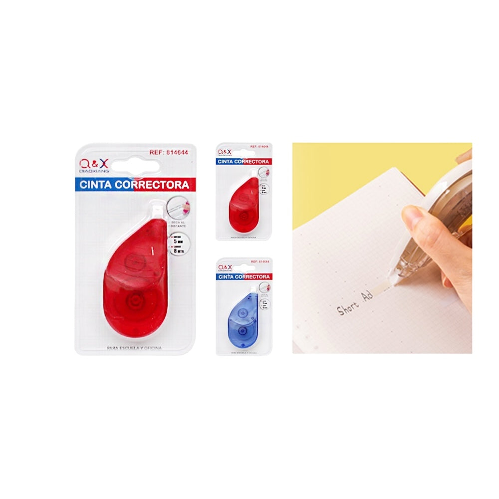 Cinta Correctora– Corrección precisa y limpia