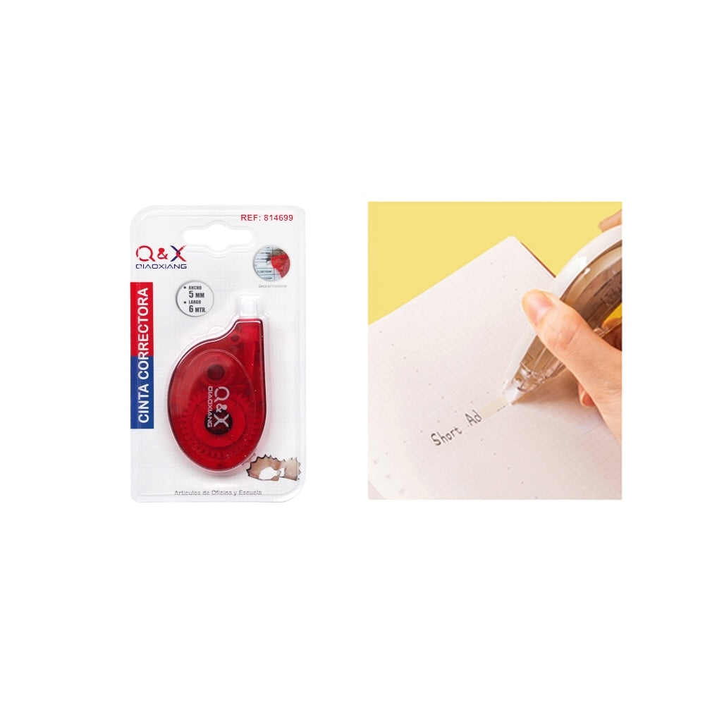 Cinta correctora 5 mm x 6 m