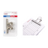 Clip sujetapapeles redondo 63 mm pack dos