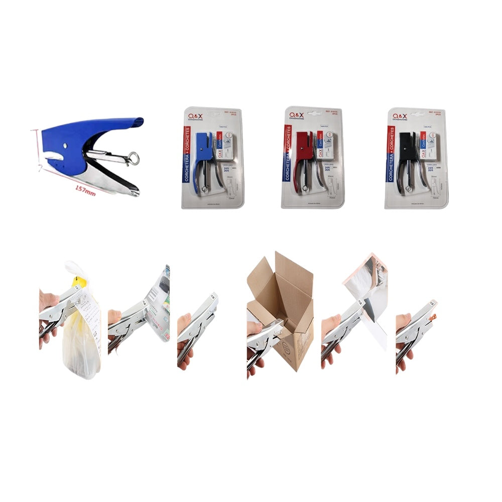 Engrapadora de Mano + Grapas 24/6