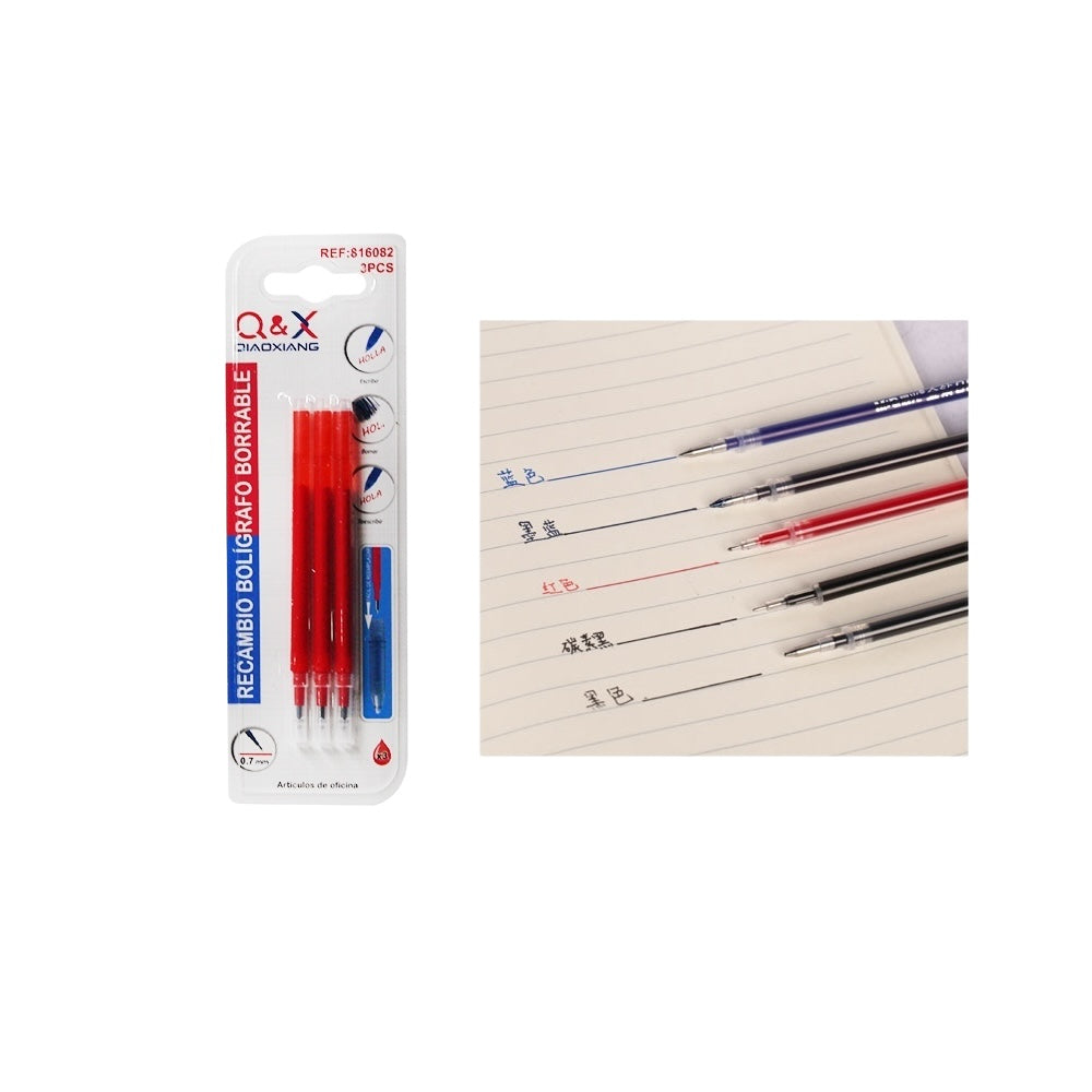 Recambio Bolígrafo Borrable Q&X