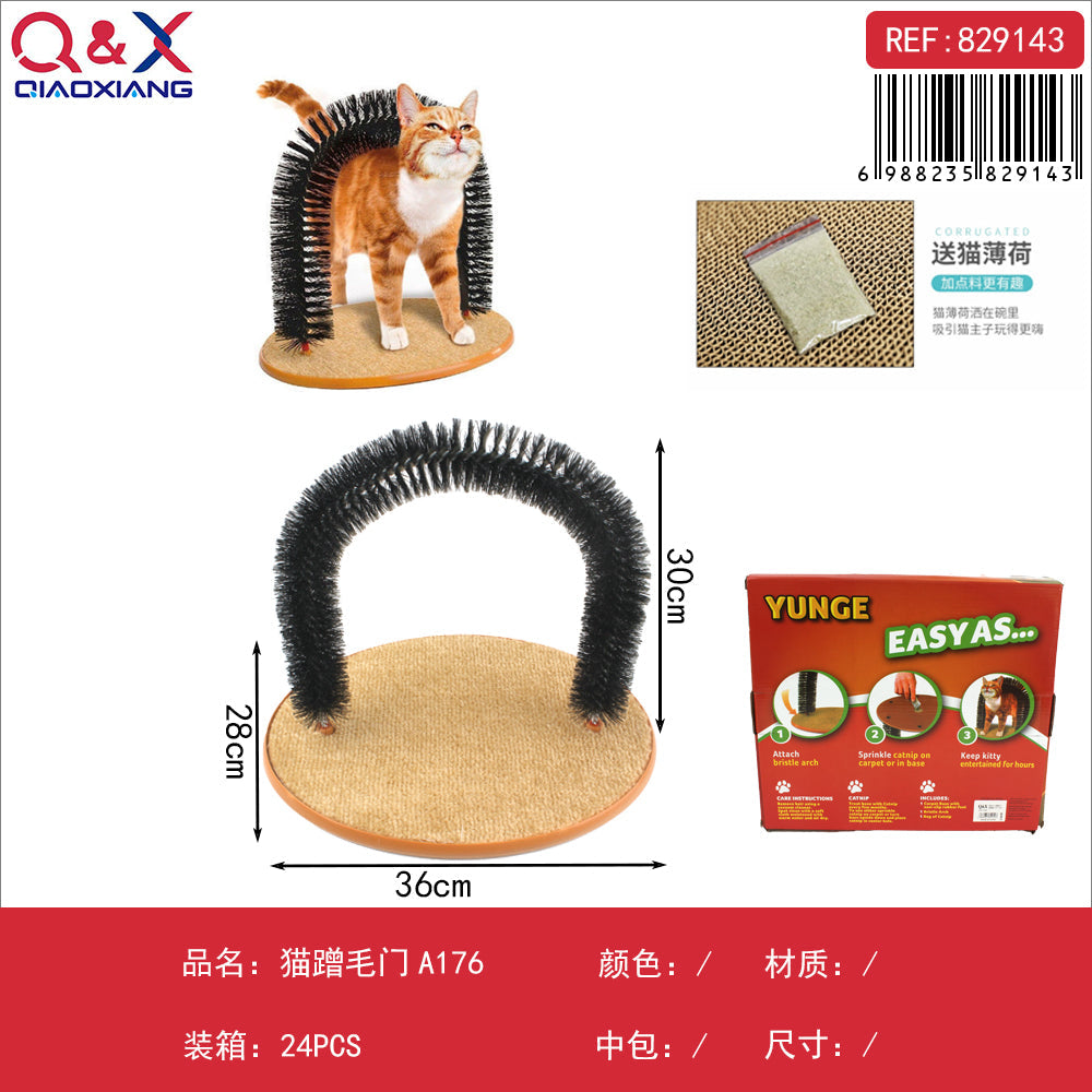 Cepillo de frotado para gatos A176