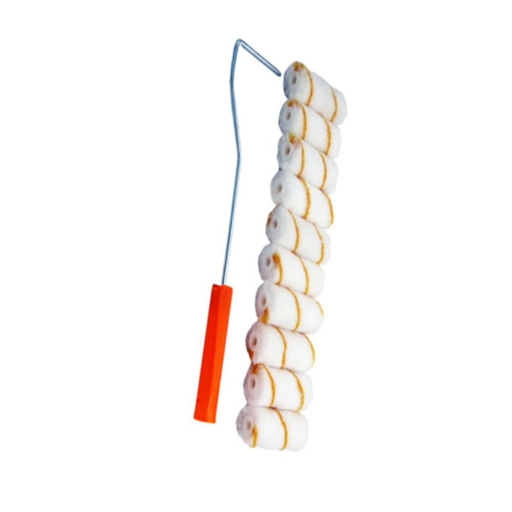 Cepillo de rodillo con barra amarilla de 2 pulgadas, pequeño - Q&X