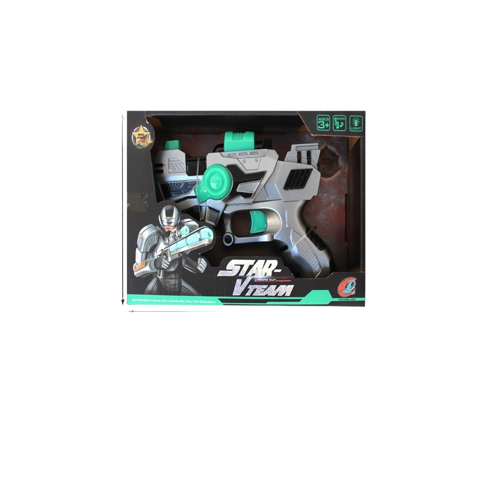 Pistola Espacial con Luz y Sonido
