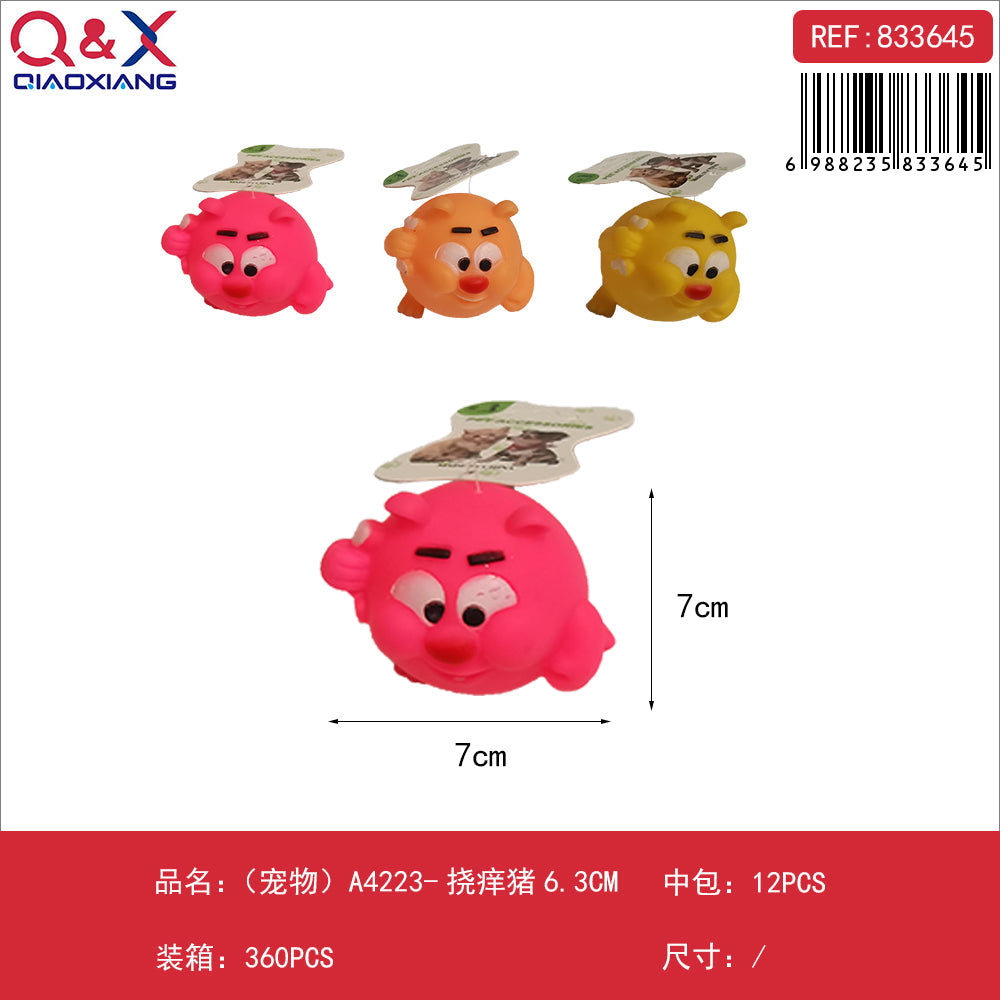 Cerdito para rascar A4223