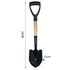 Pala Metálica con Mango Plástico Negro S518D