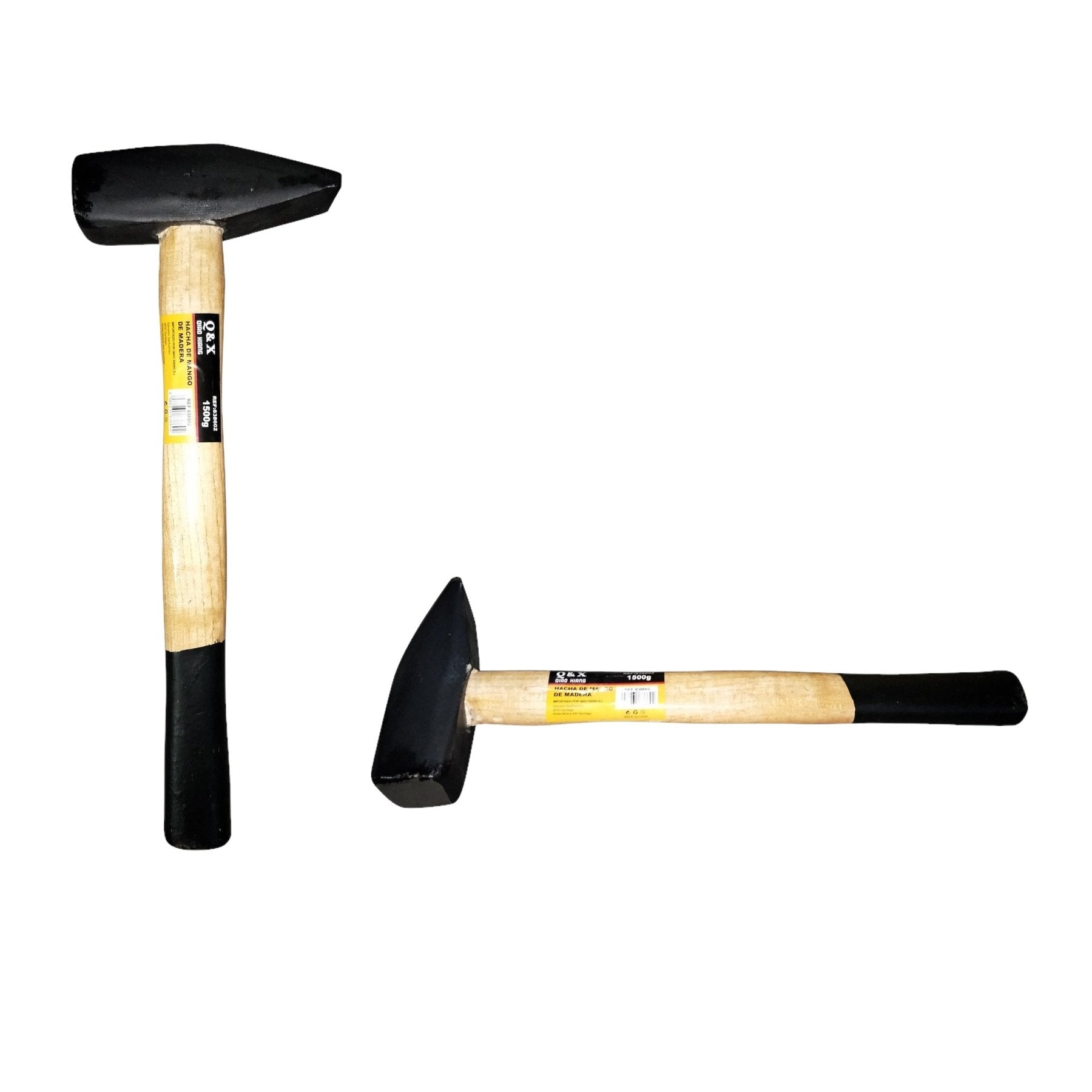 Martillo Instalador Con Mango De Madera 1000G - Q&X