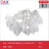 Guirnalda LED 4 m 20 luces con clip corazón