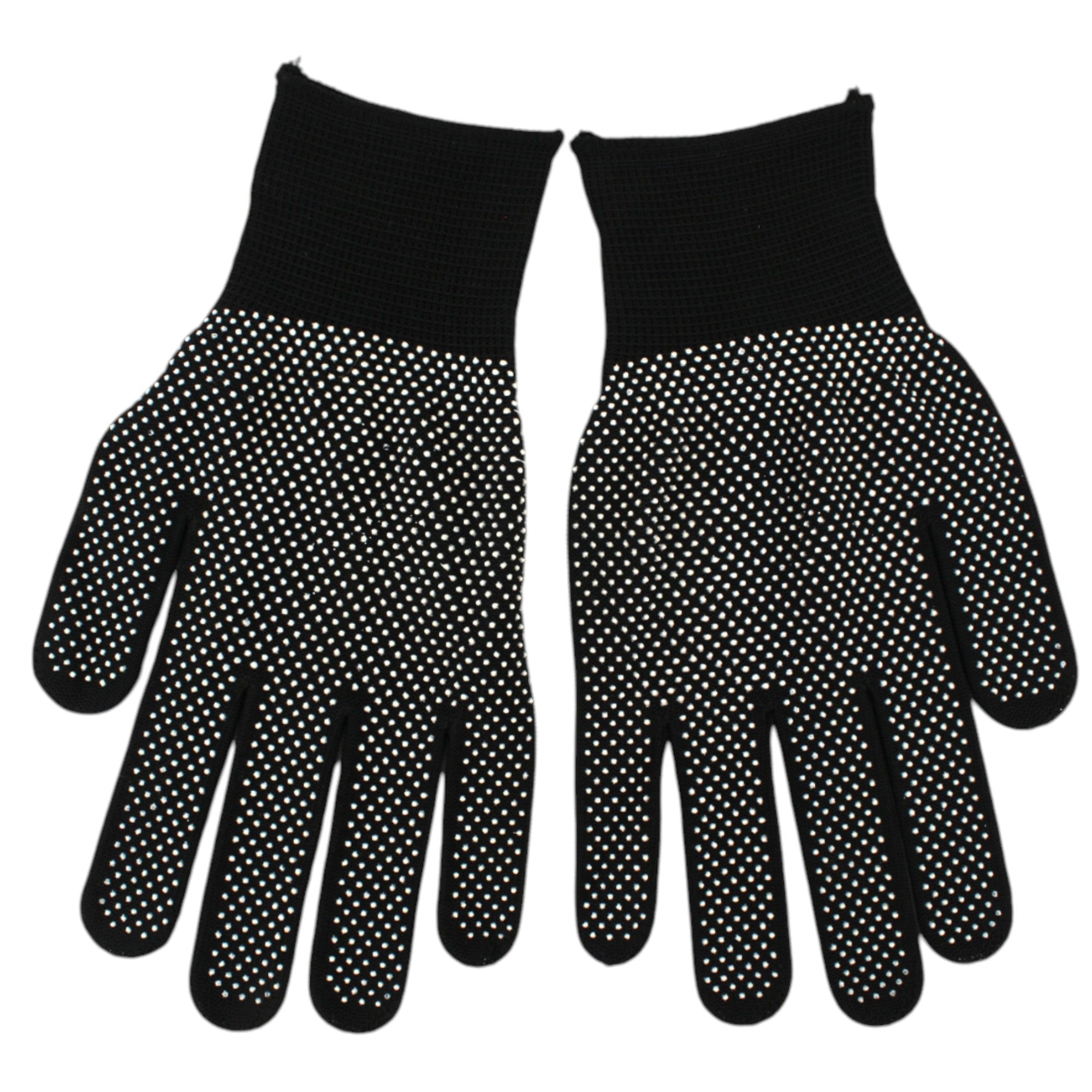 Guantes nylon 13 agujas con puntos de goma azul/negro/gris