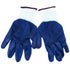 Guantes 35 g hilo blanco con recubrimiento naranja, azul o gris nitrilo