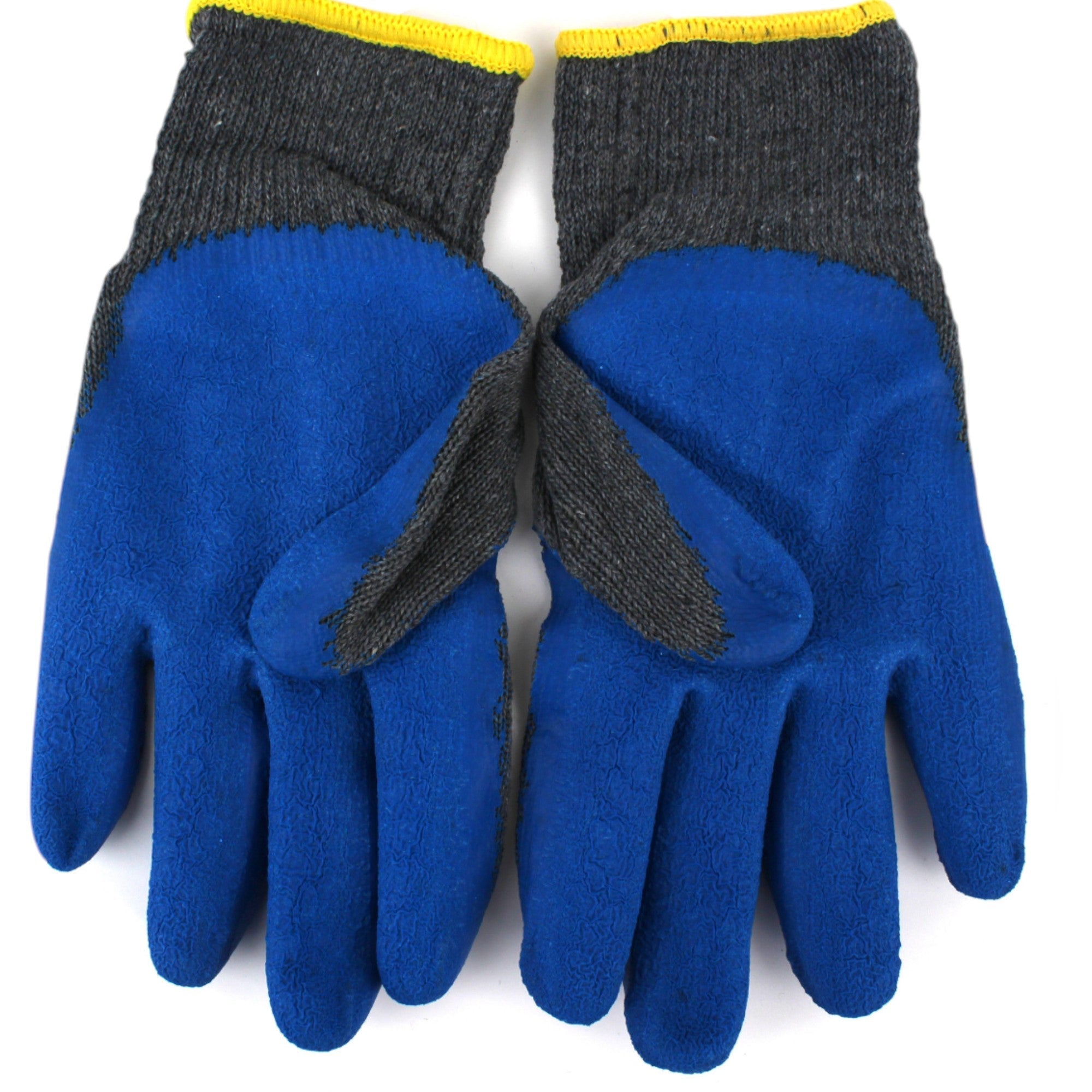 Guantes 85 g 10 agujas hilo gris