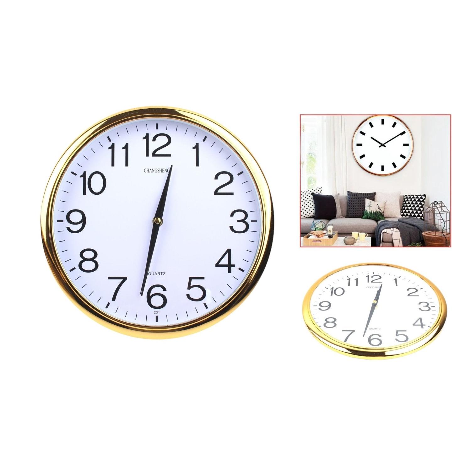 Reloj De Pared Circular De 30 Cm