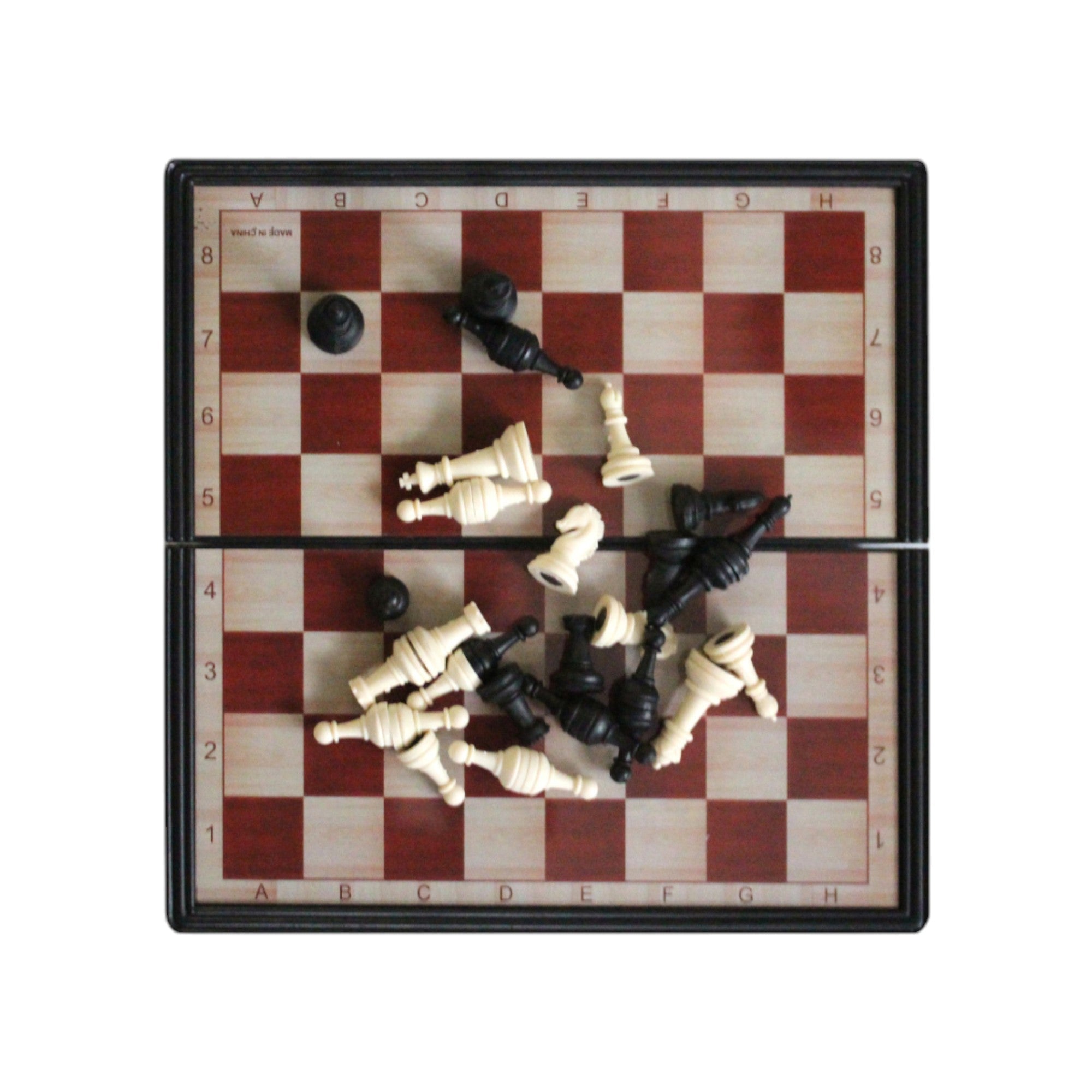 Juego de Ajedrez Clásico – Tablero Plegable